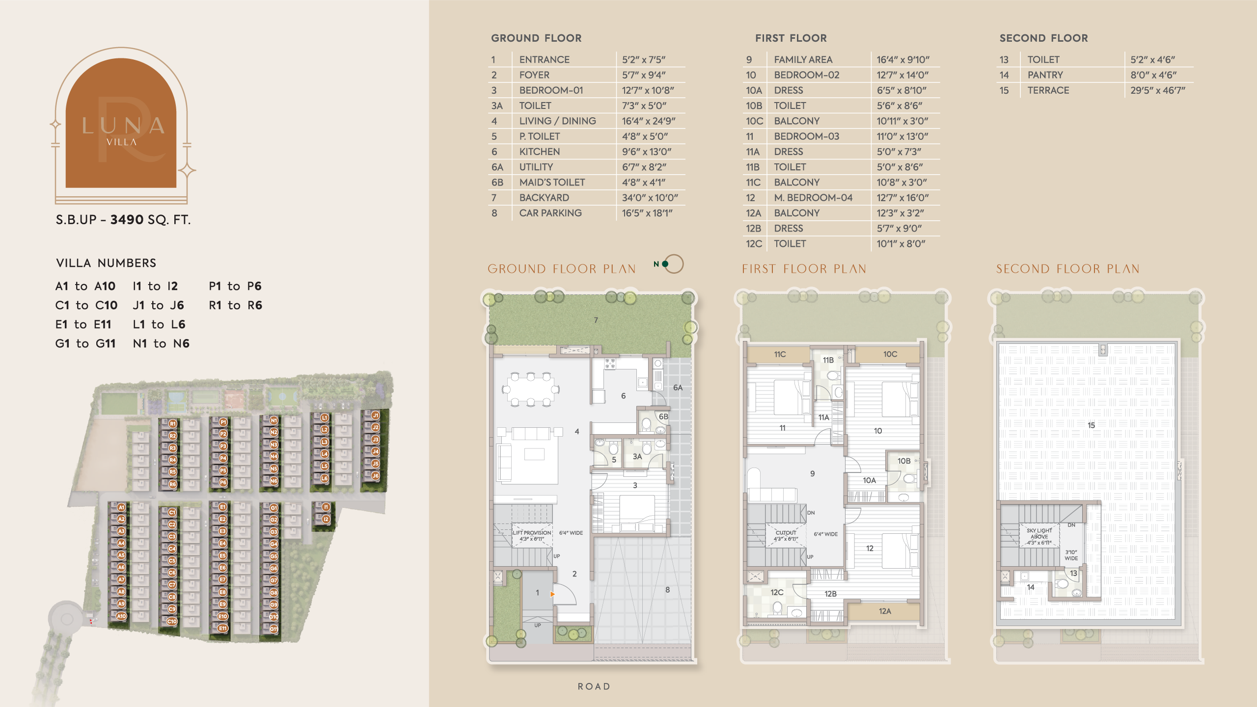 Goyal Riviera UNO floor plan